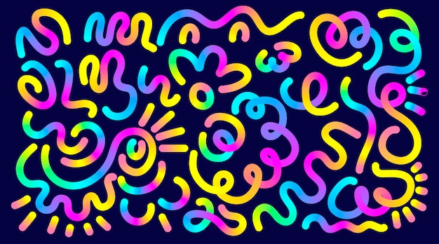 3d gradient colors and wavy patterns for a modern look Abstract background Graphic shapes and lines create a dynamic wave design by combining organic elements and fluid curves