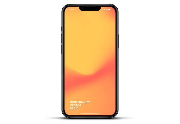 3d high quality vector smartphone mockups ultra realistic mobile device ui ux mockup for presentati