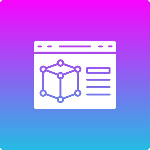 3d modeling icon