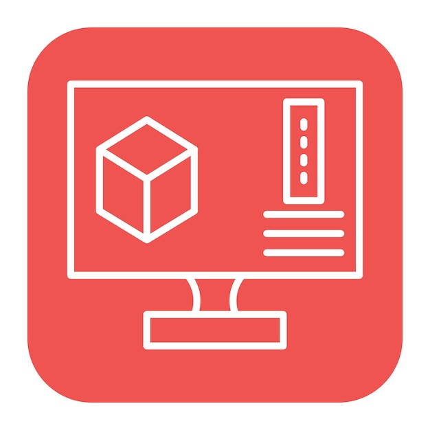 3d Modeling Icon