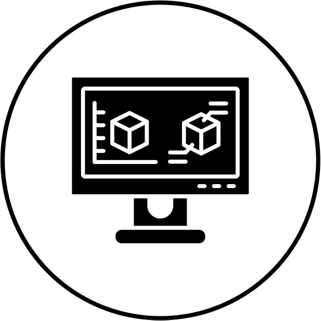 3d modeling Icon