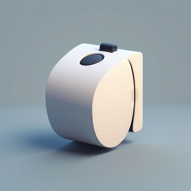 3d rendering of white computer mouse on a light background 3d rendering of white computer mouse