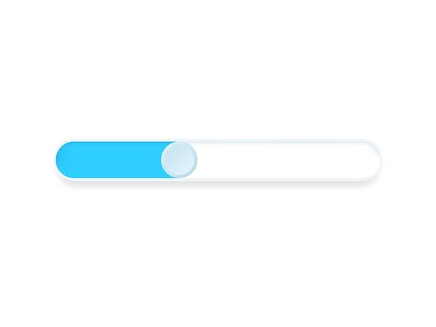3D Scrollbar element button Interaction technique or widget for scrolling content on webpage