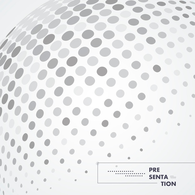 3d sphere consisting points Bright color Polygon vector wireframe concept Particle future