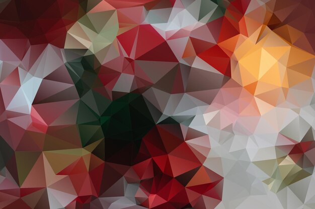 3d style polygonal geometric mosaic background