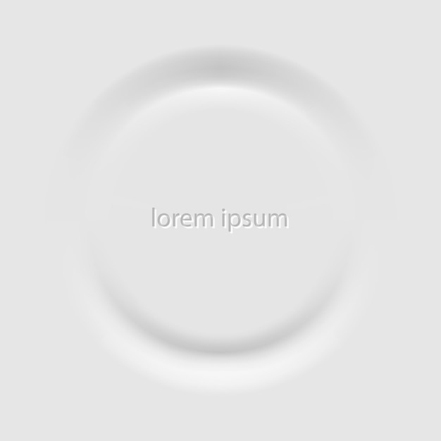 3d technology background in neomorphism style illustration isolated