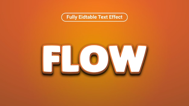 3D Text Effect Template