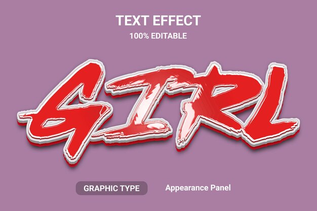 3d text effect