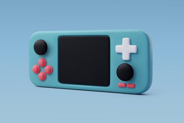 3d Vector Handheld game console Video game console portable Game concept