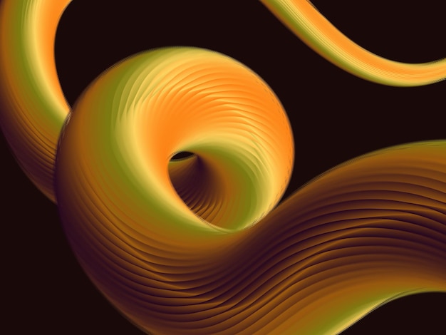 3d vector of fluid gradient background premium download