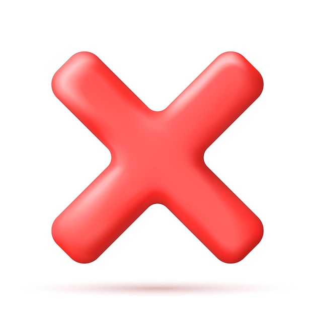 3D Wrong Button Shape