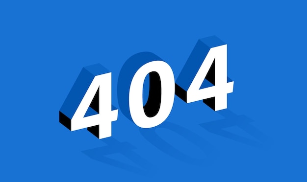 404 error page template for website Oops page not found Banner design with different geometric element Modern vector illustration