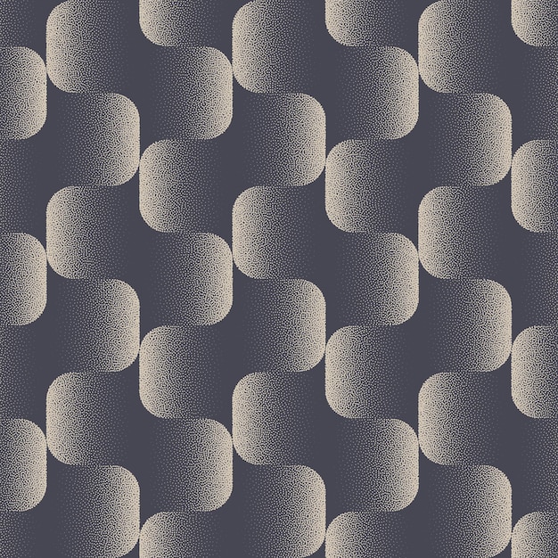 50s 60s 70s Psychedelic Retro Style Seamless Pattern Vector Abstract Background