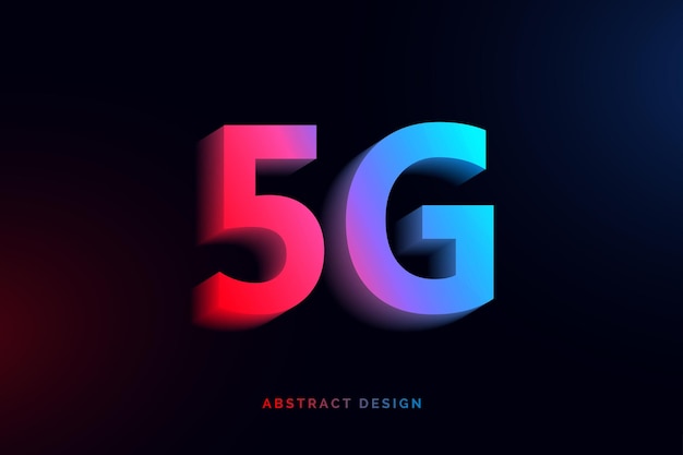 5g network wireless Internet Technology and network conceptVector illustration
