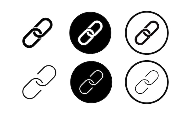 a black and white drawing of a chain with a link in the middle