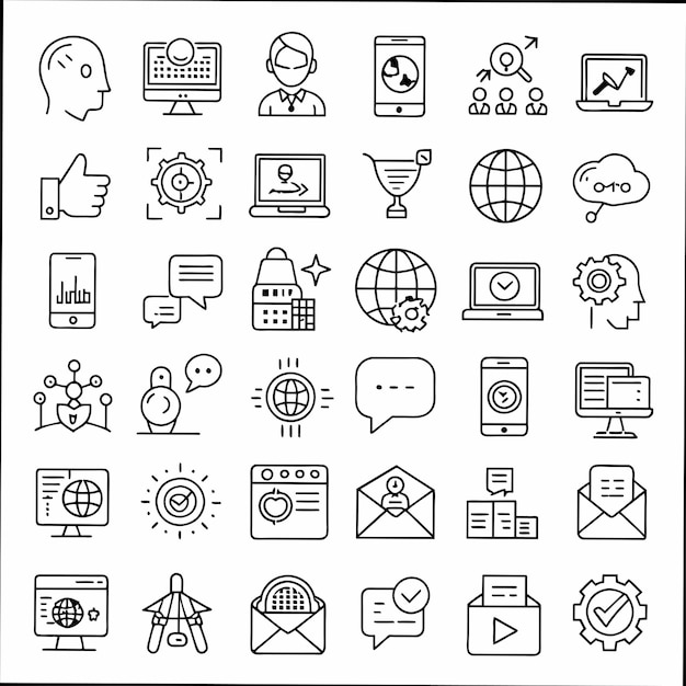 a black and white image of a web page with a world map on it