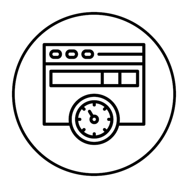 a black and white image of an old washing machine