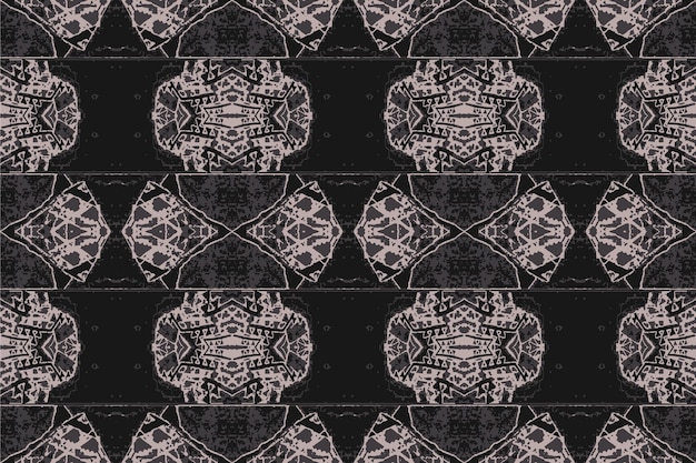 a black and white pattern with a pattern of white and black squares.
