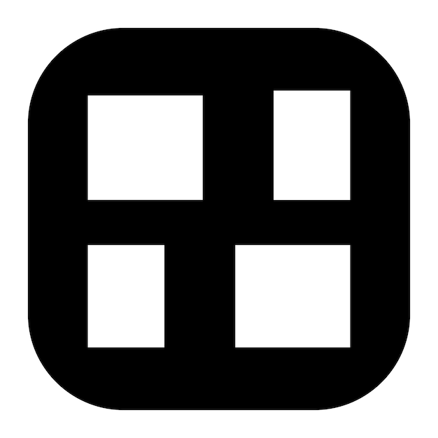 a black and white symbol with the letter b in the middle