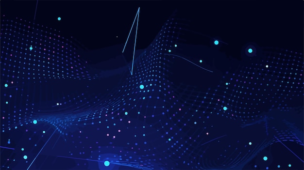 a blue abstract background with a line that says  x