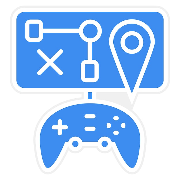 a blue and white sign that says x and x