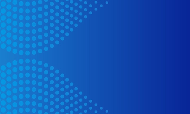 a blue background with polka dots and a blue background