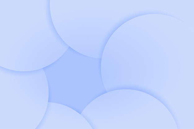 A blue background with white circles