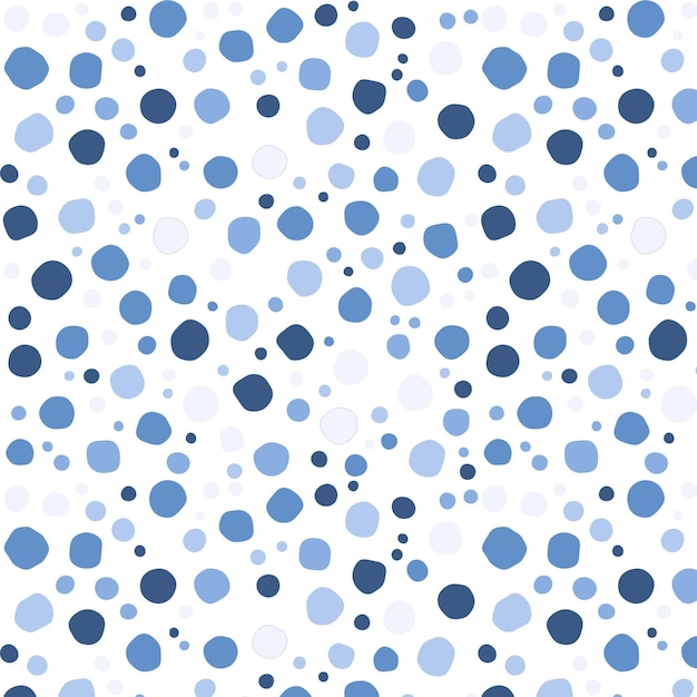 a blue bubbles pattern