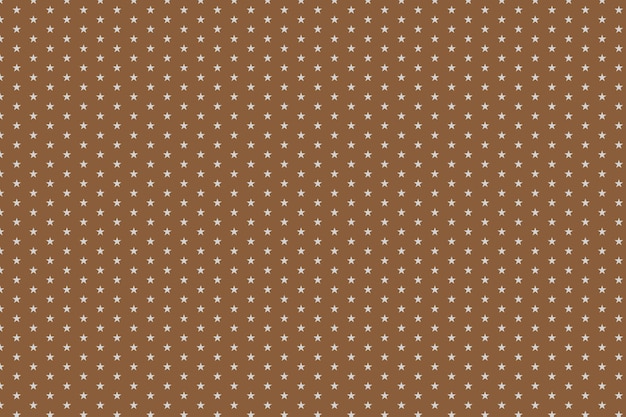 a brown background with a pattern of stars of stars