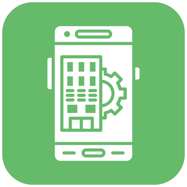 a calculator with a green background that says calculator