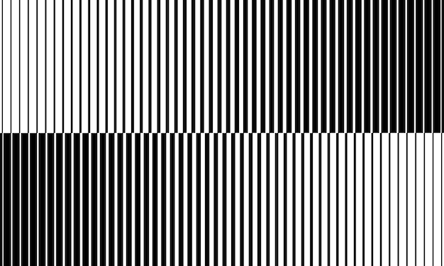a close up of the lines that are in black and white