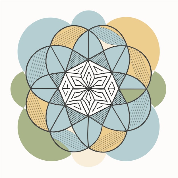 a colorful design with a design that says quot a quot on it