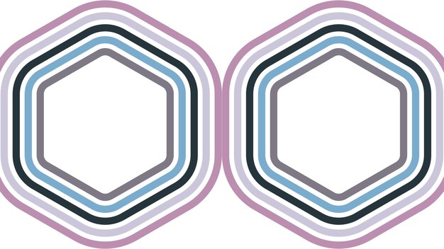 a colorful design with a geometric design on it