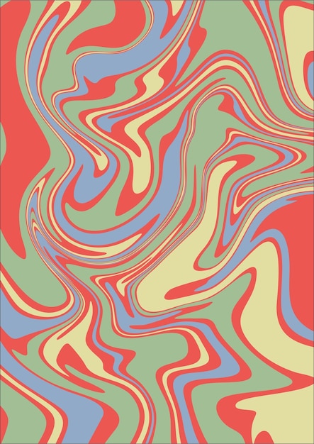 a colorful painting of a wave that is called the rainbow