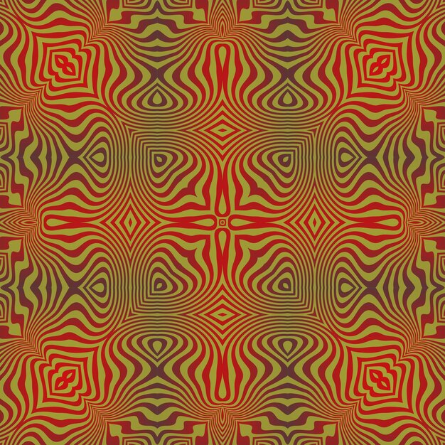 A colorful pattern with the word zigzag on it