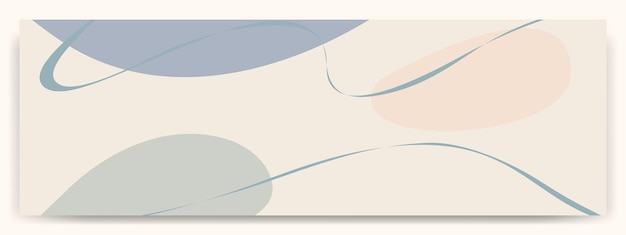 A colorful poster with a blue circle on it.