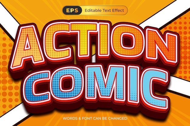 a comic cover called action comic written on a yellow background