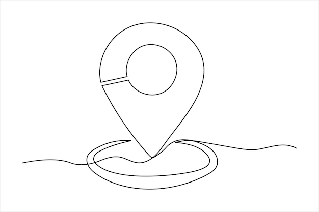 a drawing of a person in a pin with a number 1 on it