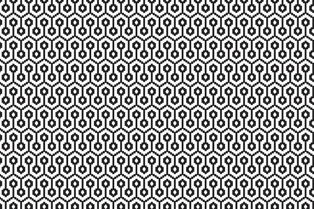 a geometric pattern with geometric shapes