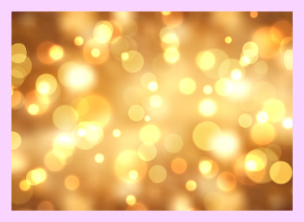 a gold glittery background with a pink background