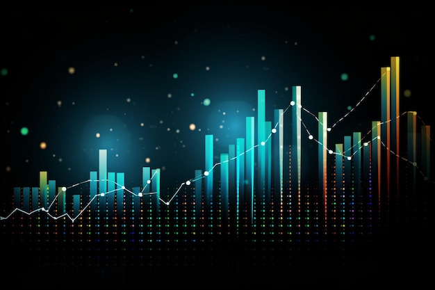 a graph with the word graph on it
