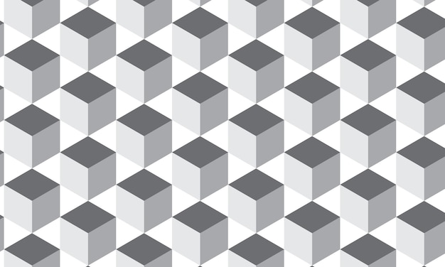 a gray and white background with a pattern of squares and squares
