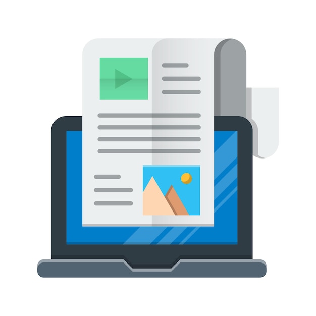 a laptop with a page open and a video clipping path on the screen.