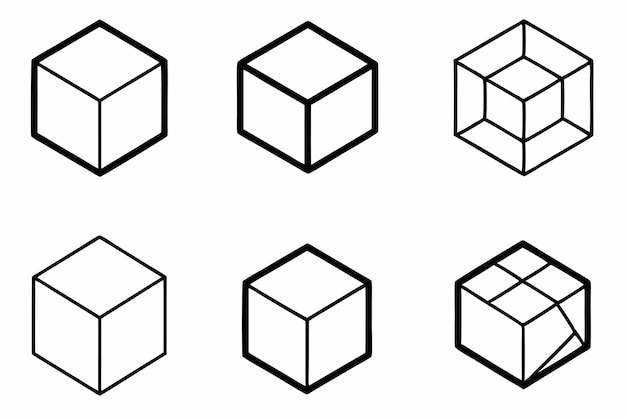 a line of boxes with the words box on it