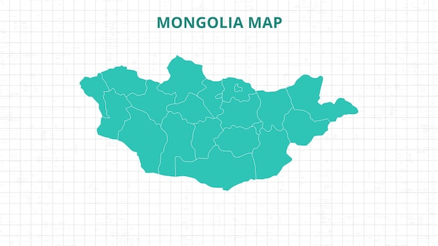 a map highlighting mongolia map mongolia modern map with grey color hi detailed