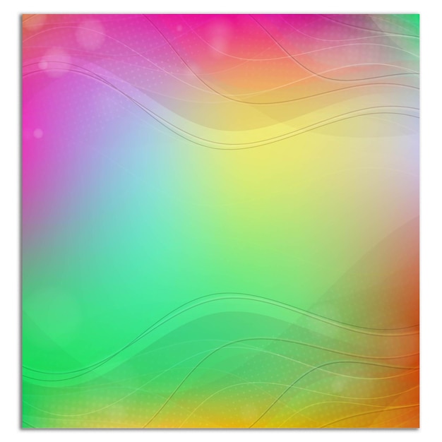 A multicolor Modern currently offline with abstract waves background