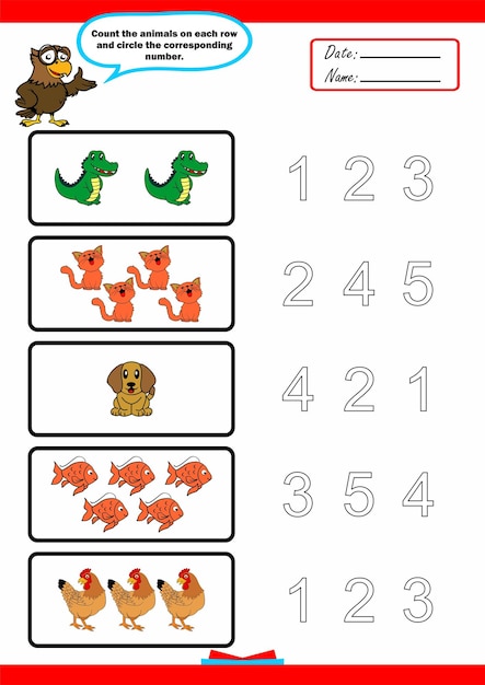 a number 2 is on the number 1
