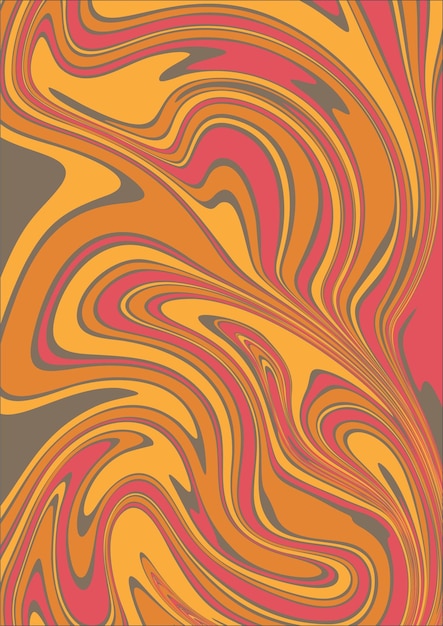 a painting of a colorful abstract pattern