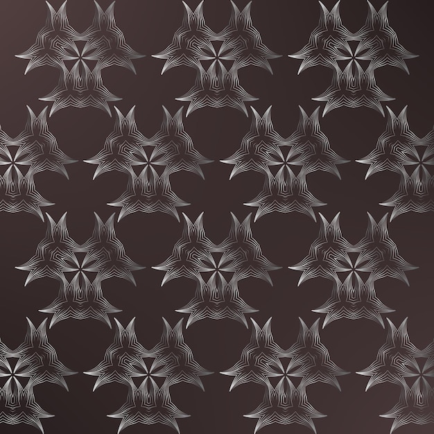 A pattern of abstract patterns on a background of different colorsBeautiful abstract vector pattern