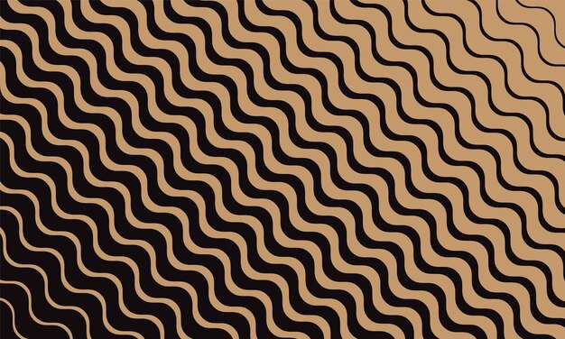 a pattern of wavy lines that are on a black background
